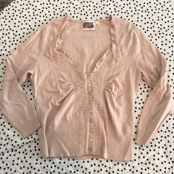 Anthropologie Blush Sweater - Picture 1 of 7